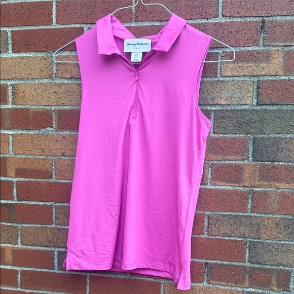 Tommy Bahama Tops - Tommy Bahama golf Vibrant Pink Sleeveless Blouse